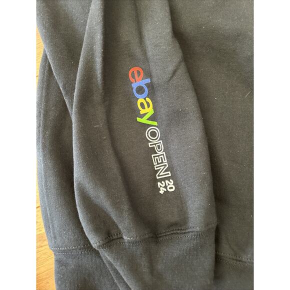 eBay Open 2024 Crewneck Black Sweatshirt Medium (Brand New & Unworn) - Picture 2 of 7